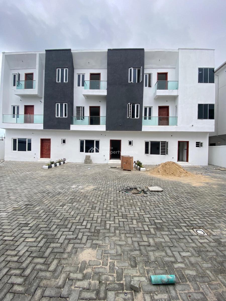 4 Bedroom Terrace Duplex with a Room Bq, Ikate, Lekki, Lagos, Terraced Duplex for Sale