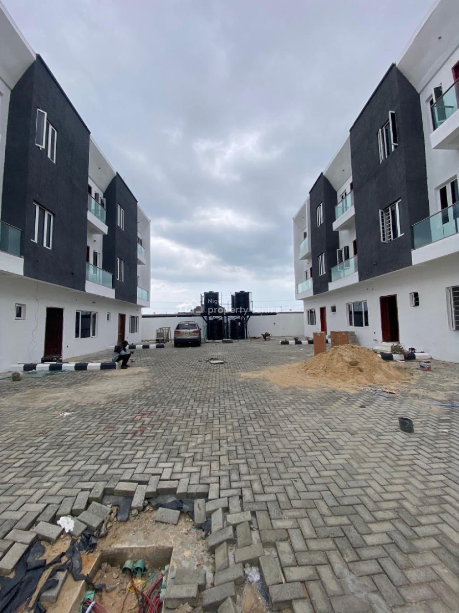 4 Bedroom Terrace Duplex with a Room Bq, Ikate, Lekki, Lagos, Terraced Duplex for Sale