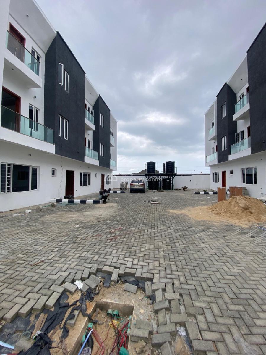 4 Bedroom Terrace Duplex with a Room Bq, Ikate, Lekki, Lagos, Terraced Duplex for Sale