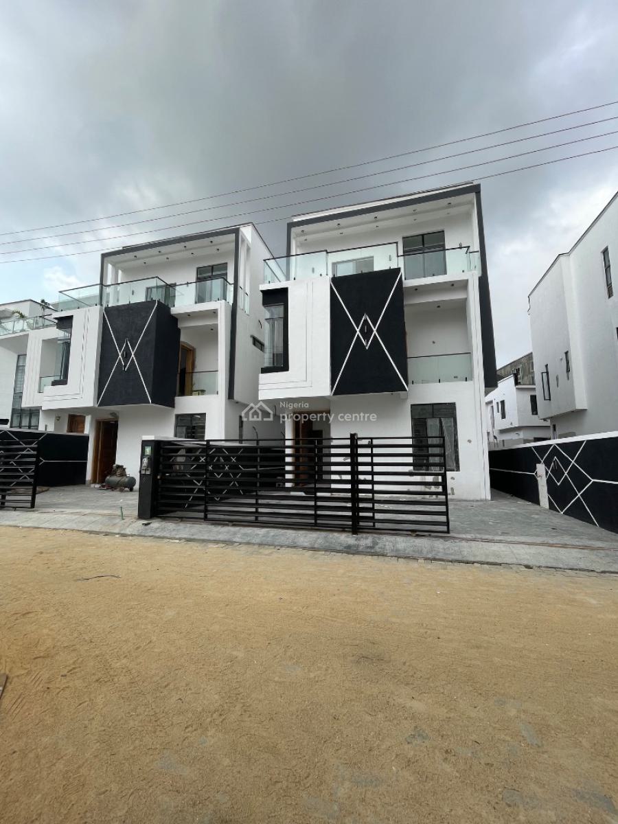 Elegant and Luxurious 5 Bedroom Detached Duplex with a Bq, Chevron Toll Gate, Lekki, Lagos, Detached Duplex for Sale