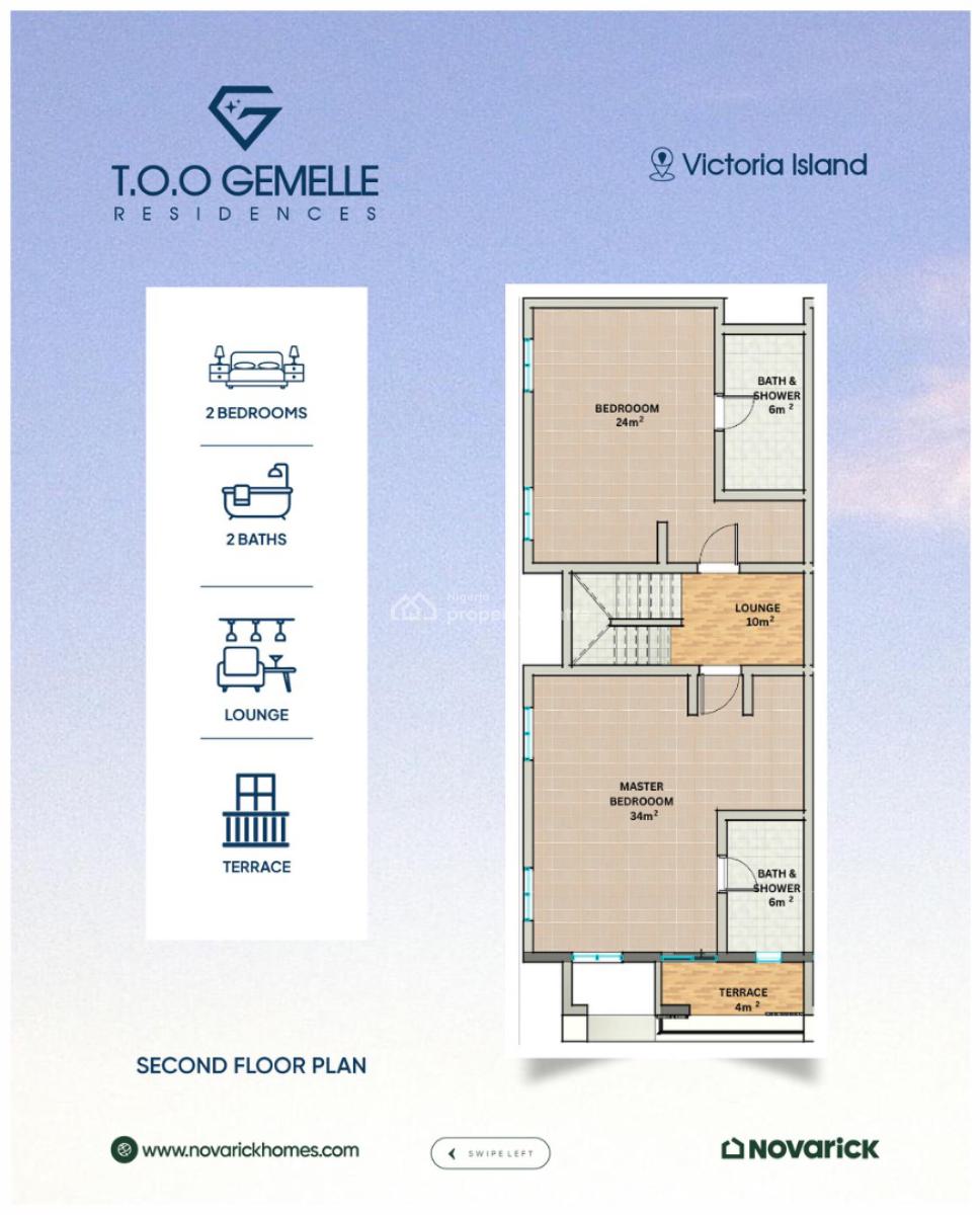 Luxury and Elegant 4 Bedroom Terrace Duplex with a Bq, Oniru, Victoria Island (vi), Lagos, Terraced Duplex for Sale
