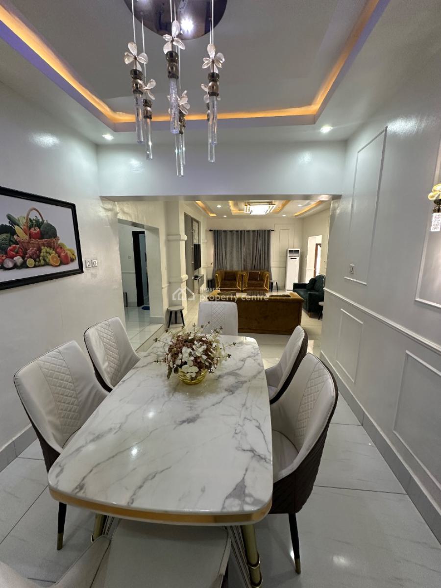 a Standard Well Furnished 4 Bedroom Bungalow, Efab Queen Estate, Gwarinpa Extension, Gwarinpa, Abuja, Detached Bungalow for Rent