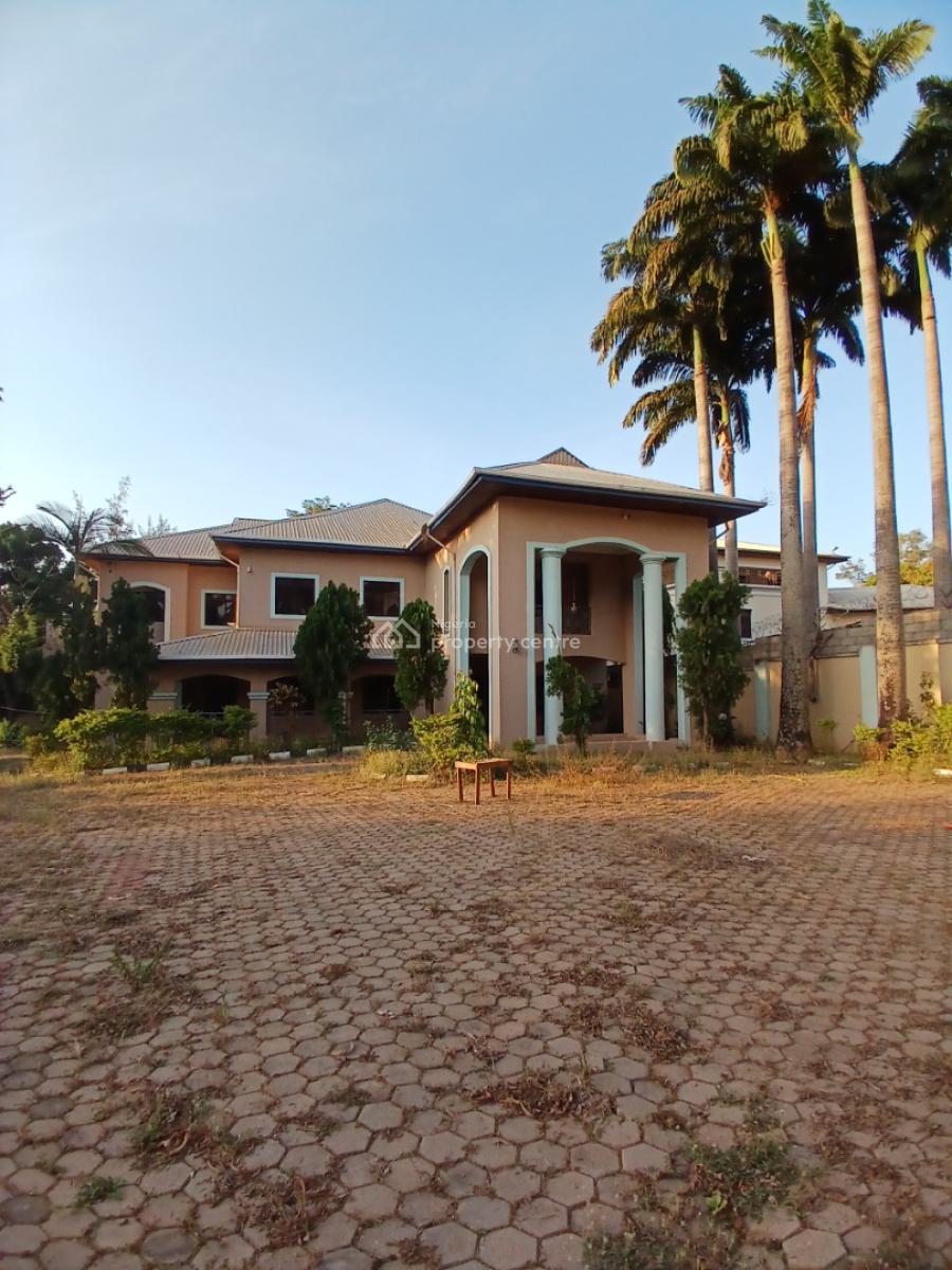 Under Renovation 6 Bedroom Mansion with 3 Bedroom Quest Chalet with Po, Asokoro Abuja Diplomatic Zone, Asokoro District, Abuja, Detached Duplex for Rent