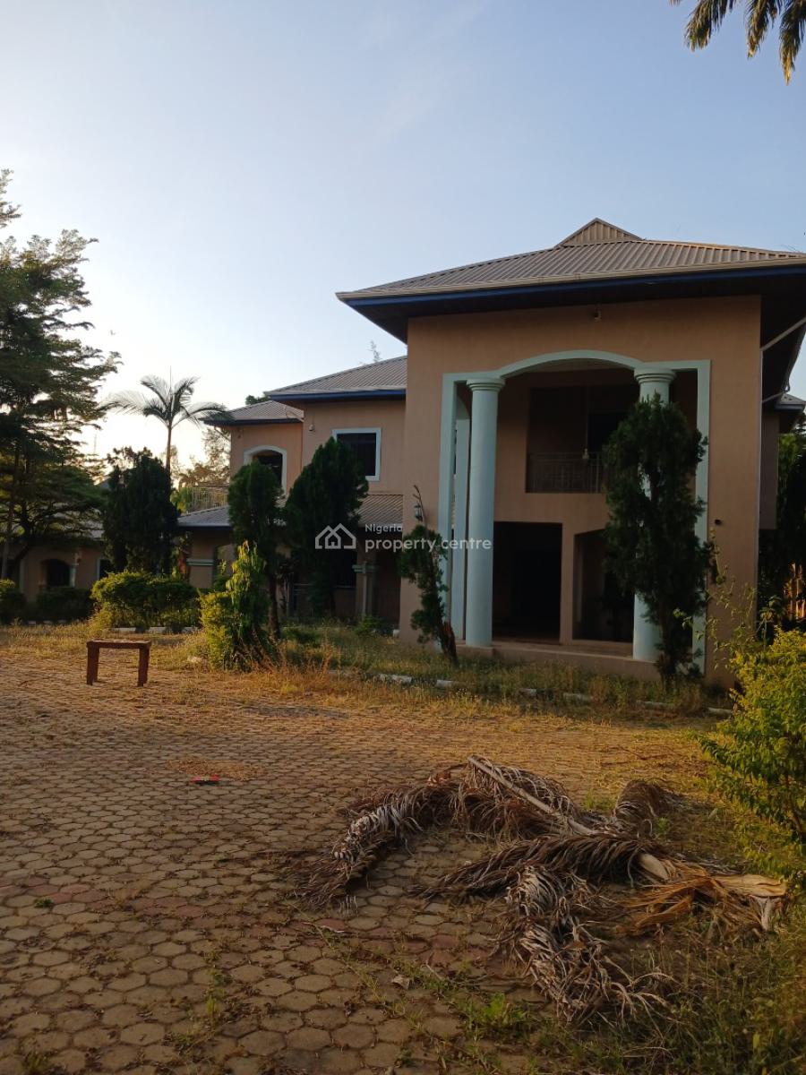Under Renovation 6 Bedroom Mansion with 3 Bedroom Quest Chalet with Po, Asokoro Abuja Diplomatic Zone, Asokoro District, Abuja, Detached Duplex for Rent