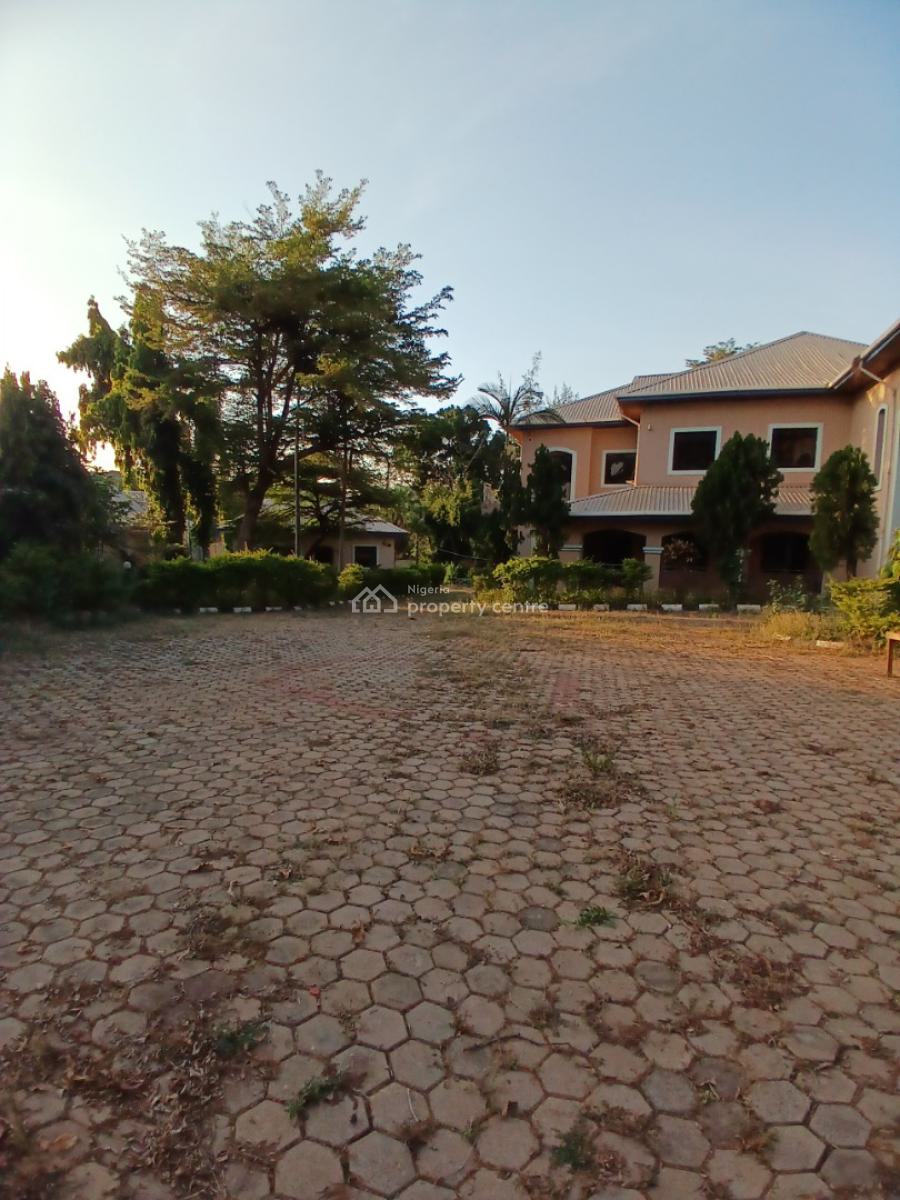 Under Renovation 6 Bedroom Mansion with 3 Bedroom Quest Chalet with Po, Asokoro Abuja Diplomatic Zone, Asokoro District, Abuja, Detached Duplex for Rent