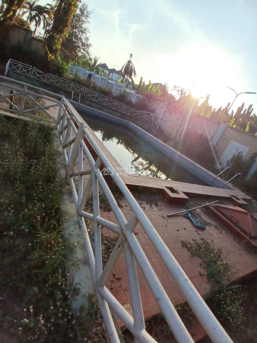 Under Renovation 6 Bedroom Mansion with 3 Bedroom Quest Chalet with Po, Asokoro Abuja Diplomatic Zone, Asokoro District, Abuja, Detached Duplex for Rent