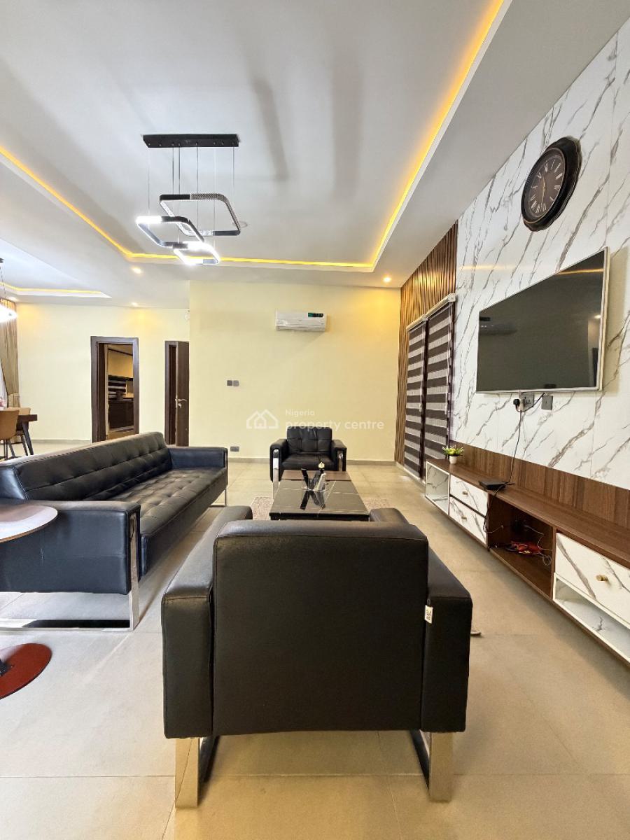 Furnished & Serviced 3 Bedroom Apartment, Wuye, Abuja, Flat / Apartment for Rent