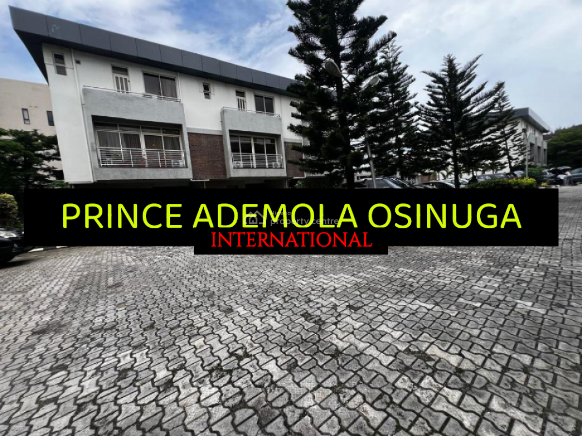 4 Bedroom House +bq+swimming Pool+gym+ Green Area in a Mini Estate, Banana Island Estate Ikoyi, Banana Island, Ikoyi, Lagos, Terraced Duplex for Rent