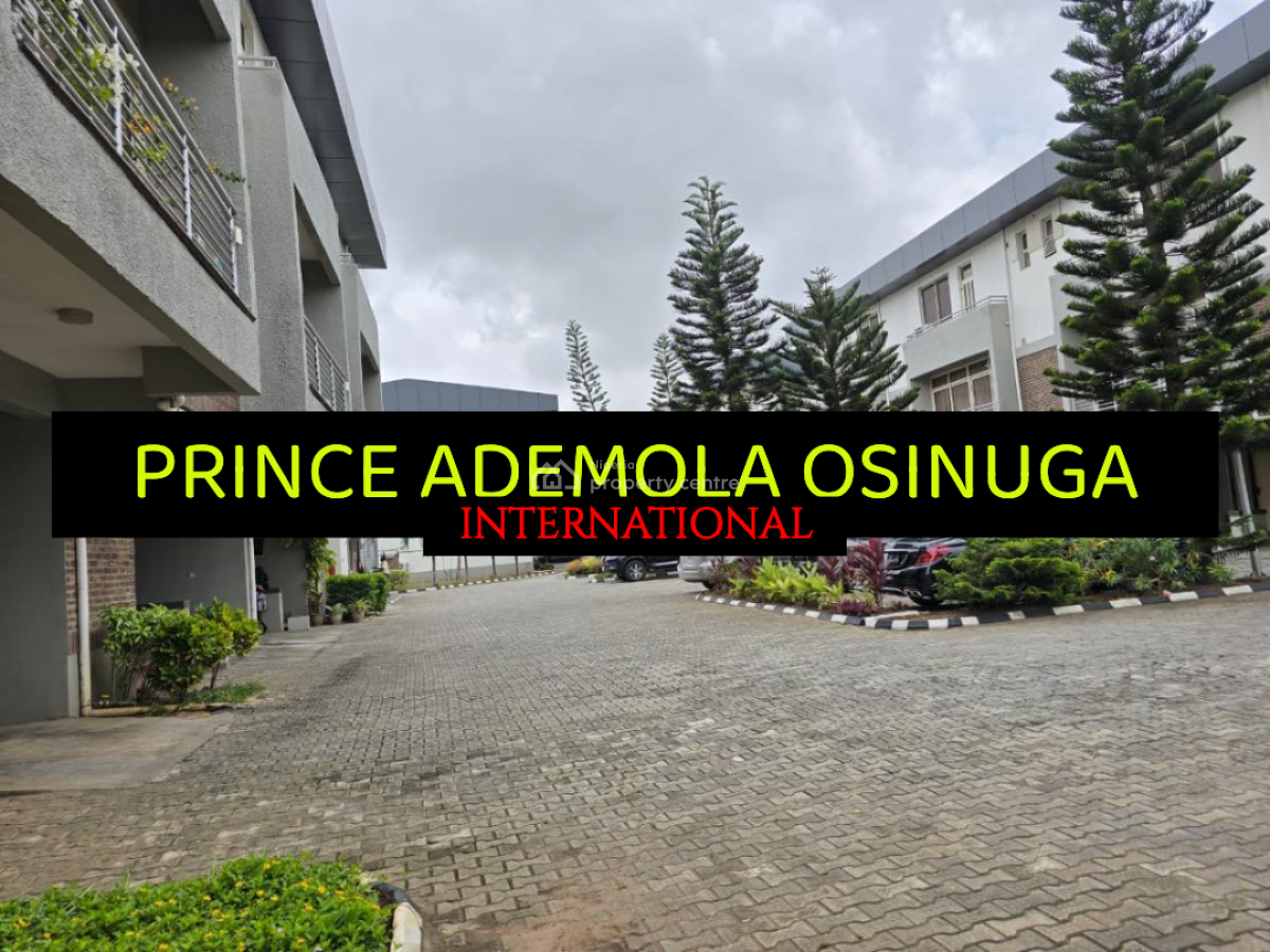 4 Bedroom House +bq+swimming Pool+gym+ Green Area in a Mini Estate, Banana Island Estate Ikoyi, Banana Island, Ikoyi, Lagos, Terraced Duplex for Rent