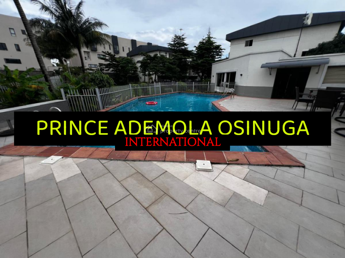 4 Bedroom House +bq+swimming Pool+gym+ Green Area in a Mini Estate, Banana Island Estate Ikoyi, Banana Island, Ikoyi, Lagos, Terraced Duplex for Rent