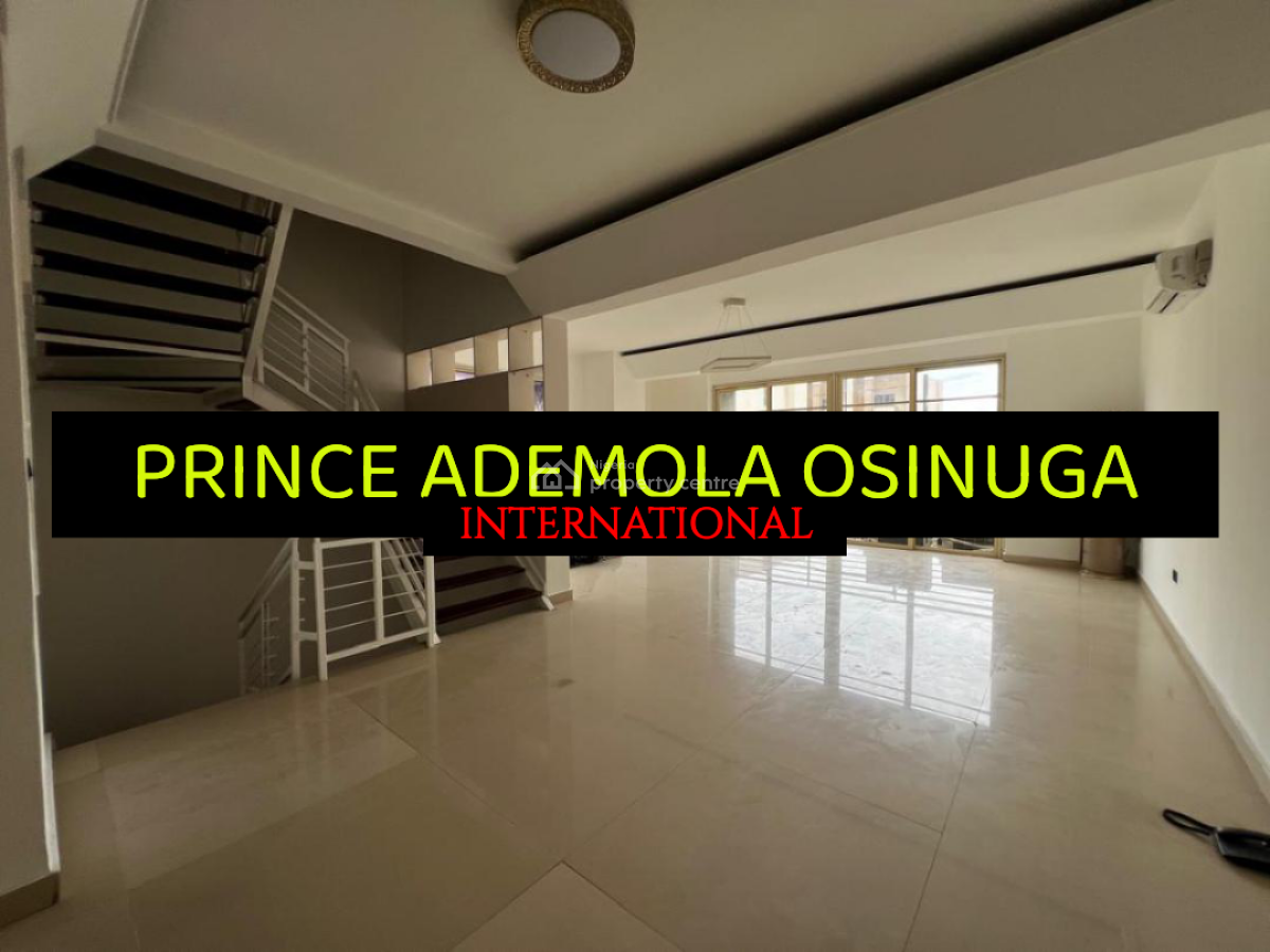 4 Bedroom House +bq+swimming Pool+gym+ Green Area in a Mini Estate, Banana Island Estate Ikoyi, Banana Island, Ikoyi, Lagos, Terraced Duplex for Rent