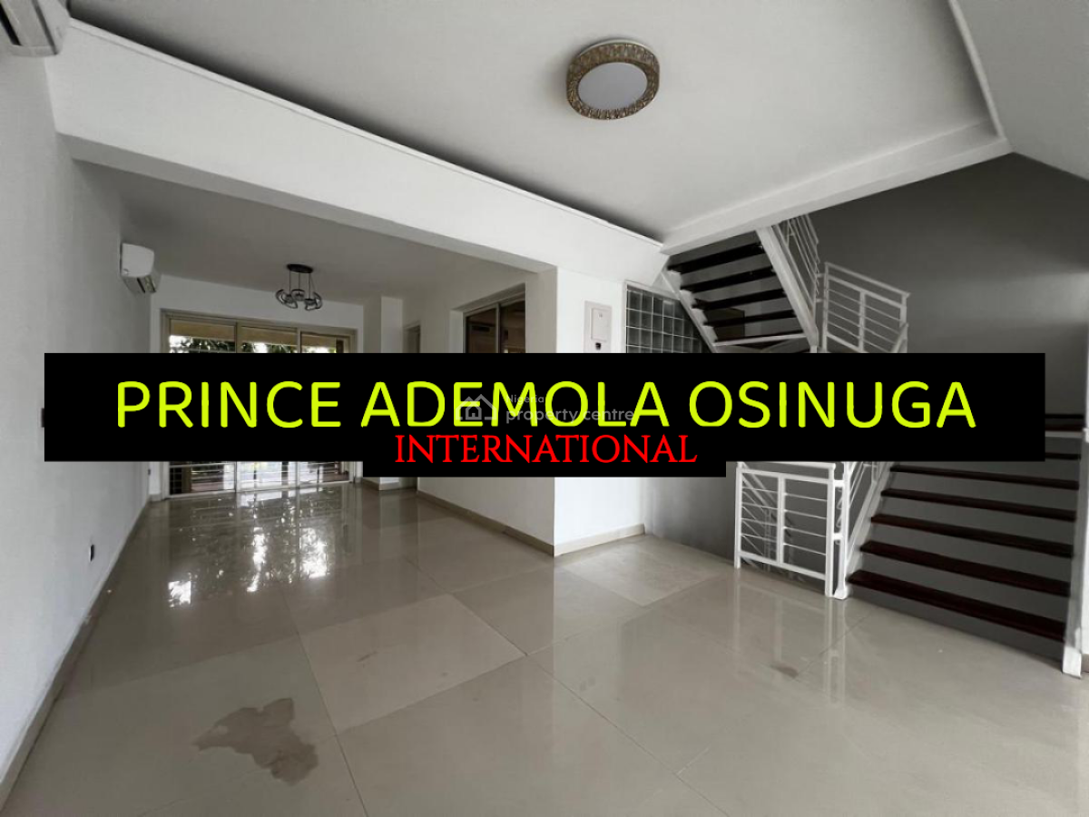 4 Bedroom House +bq+swimming Pool+gym+ Green Area in a Mini Estate, Banana Island Estate Ikoyi, Banana Island, Ikoyi, Lagos, Terraced Duplex for Rent