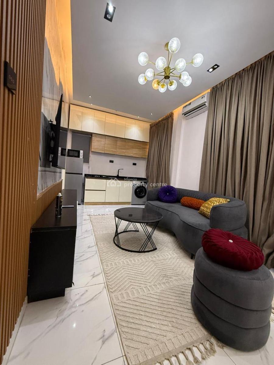 Cozy One Bedroom Apartment, Chevron, Lekki Phase 2, Lekki, Lagos, Flat / Apartment Short Let
