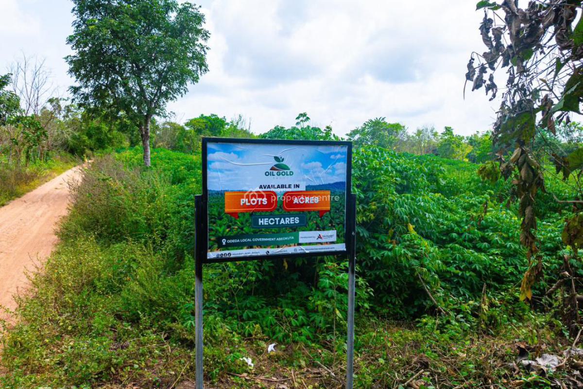 Earn Yearly From a Plot at Oil Gold Farm, Odeda Local Government, Abeokuta North, Ogun, Commercial Land for Sale