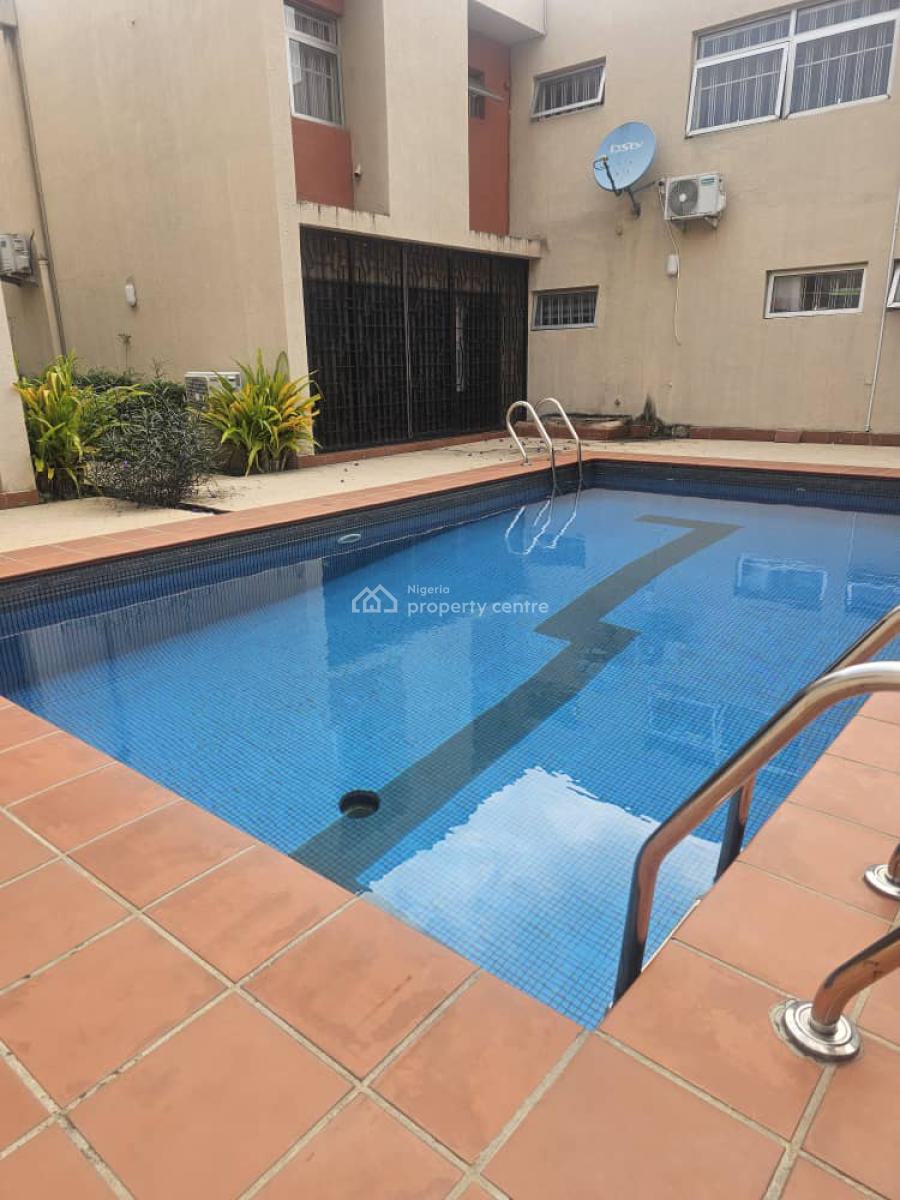 Well Finished Serviced 3 Bedroom Terrace with a Room Bq, Victoria Island (vi), Lagos, Terraced Duplex for Rent