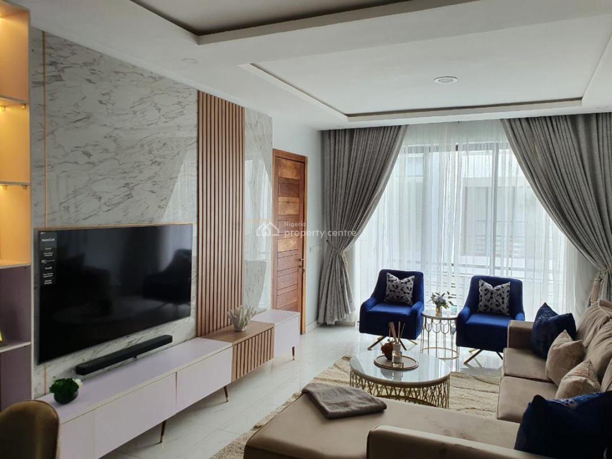 Super Luxury 2 Bedroom Flat Fully Serviced and Furnished, Chris Akinro Close, Agungi, Lekki, Lagos, Flat / Apartment for Rent