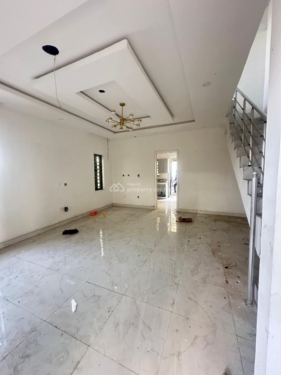 Spacious Well-designed 4 Bedroom Terrace Duplex with Bq, Ajah, Lagos, Terraced Duplex for Sale