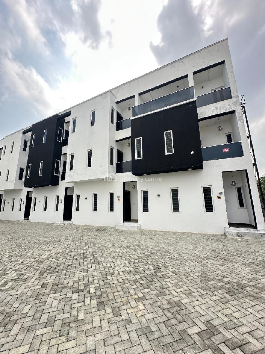 Newly Built Spacious 4-bedroom Terrace Duplex, Ajah, Lagos, Terraced Duplex for Sale