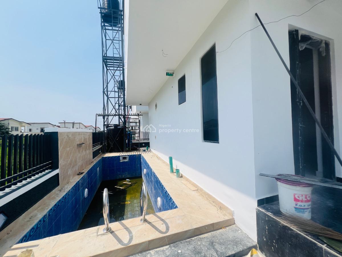 4 Bedroom Duplex with Swimming Pool, Off Monastery Road, By Shoprite, Sangotedo, Sangotedo, Ajah, Lagos, Detached Duplex for Rent