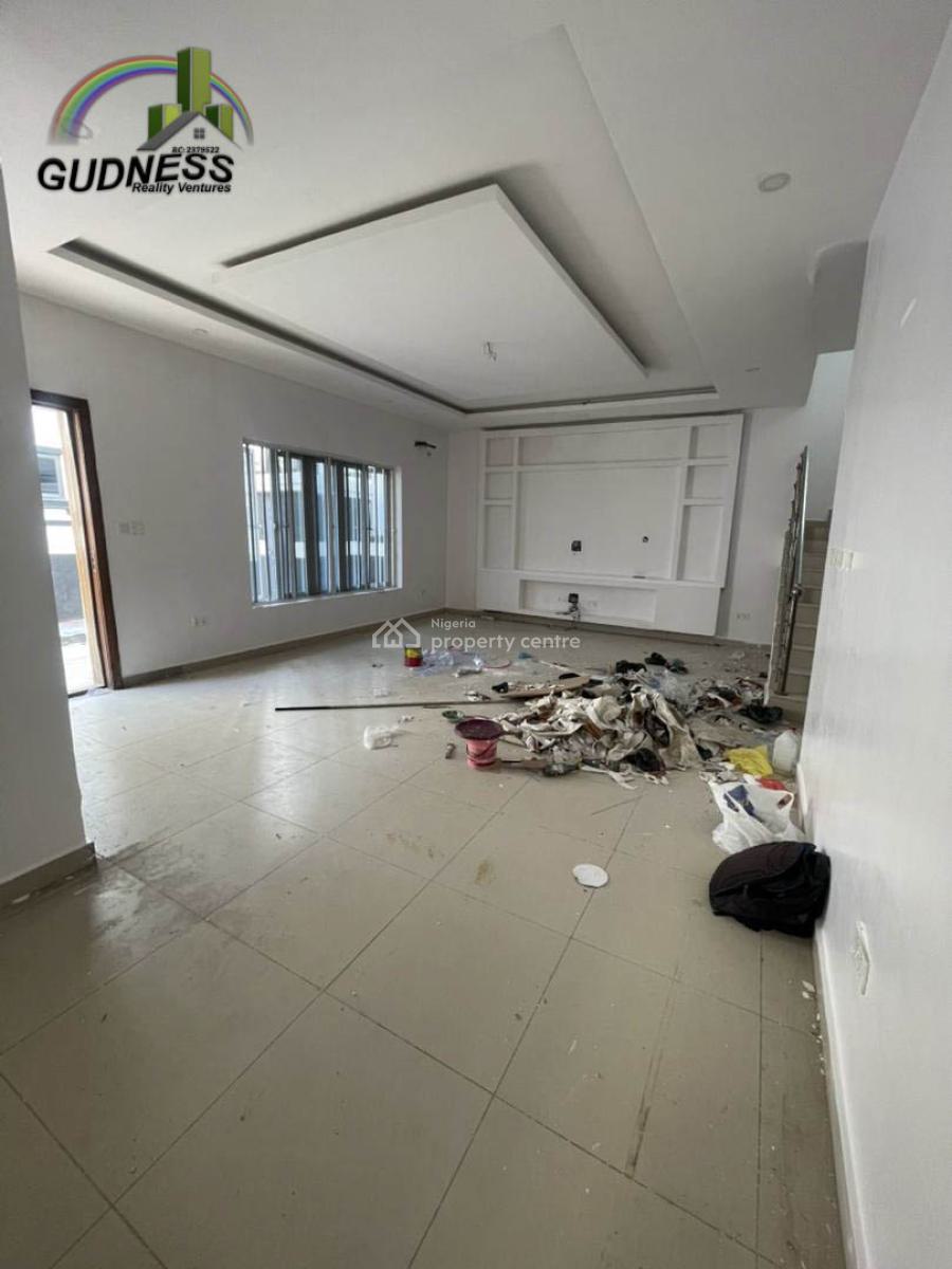 4 Bedroom Detached Duplex with Bq, Chevron, Lekki, Lagos, Detached Duplex for Rent