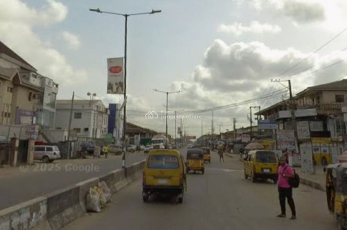 Land Measuring 2 Plots (back to Back), Directly Facing Ago Palace Way, Okota, Isolo, Lagos, Commercial Land for Sale