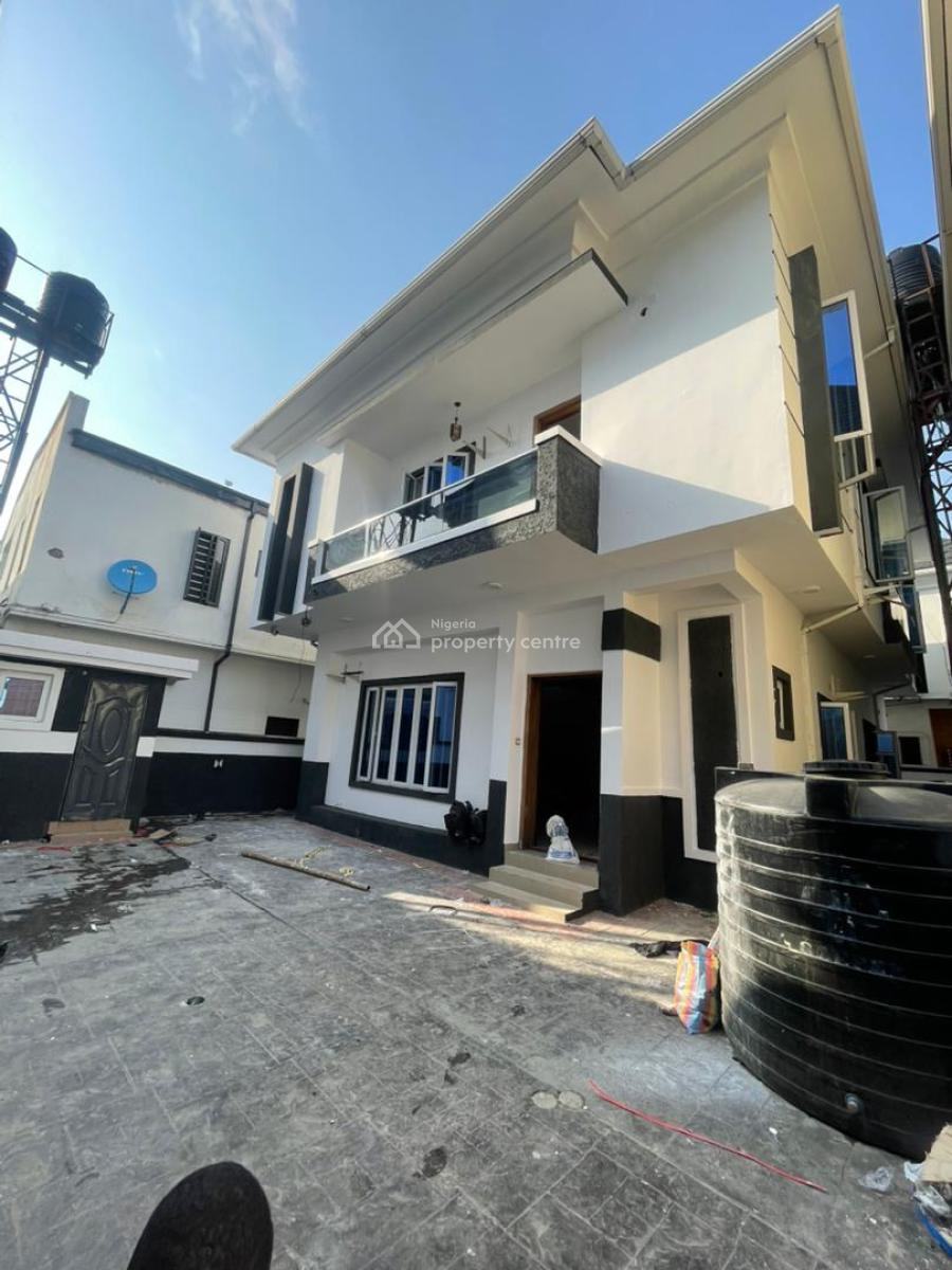 4 Bedroom Detached Duplex with Bq, Chevron Lekki Lagos, Lekki, Lagos, Detached Duplex for Rent