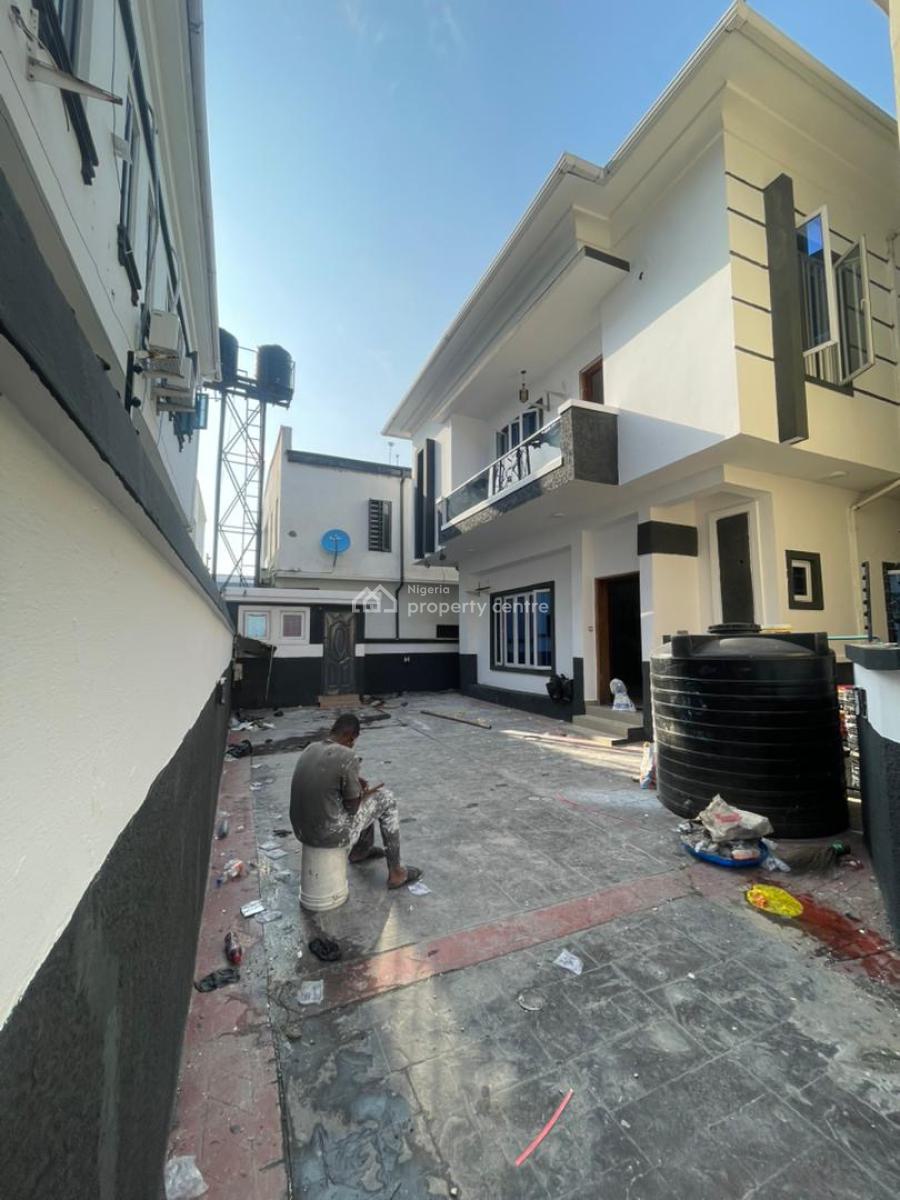 4 Bedroom Detached Duplex with Bq, Chevron Lekki Lagos, Lekki, Lagos, Detached Duplex for Rent