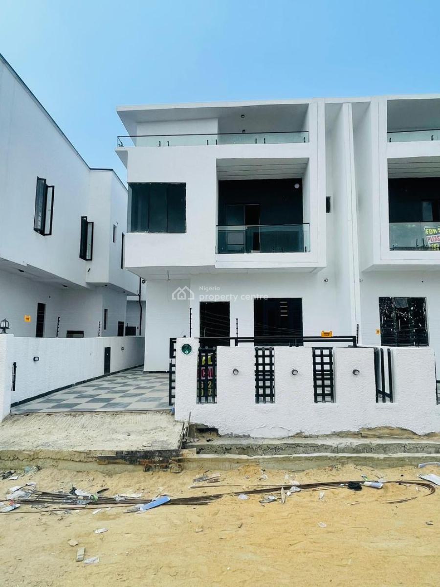 4 Bedroom Semi Detached Duplex with Bq, 4 Bedroom Semi Detached Duplex with Bq, Ajah, Lagos, Semi-detached Duplex for Sale