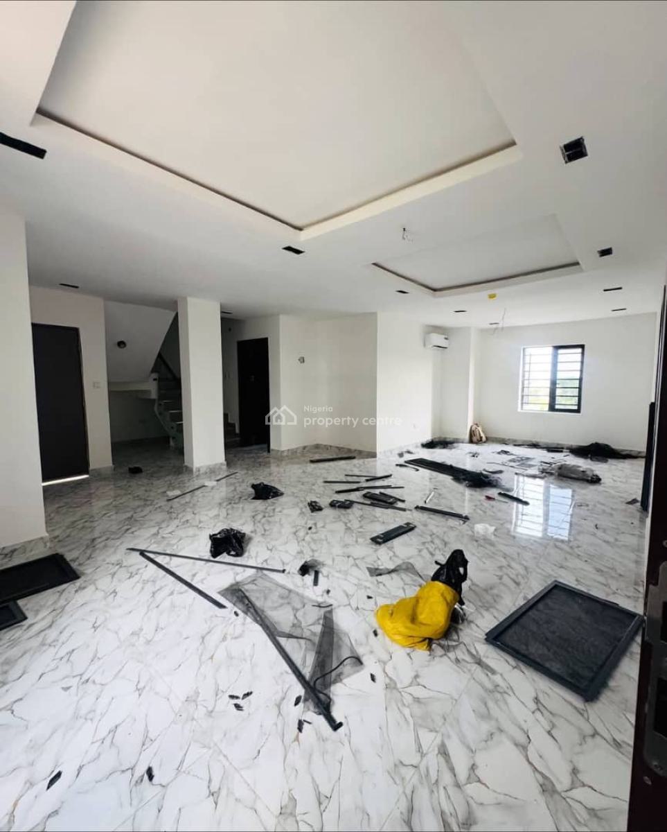 Exquisitely Furnished 4 Bedroom Maisonette with Bq in Serene Estate, Opebi, Ikeja, Lagos, Flat / Apartment for Sale