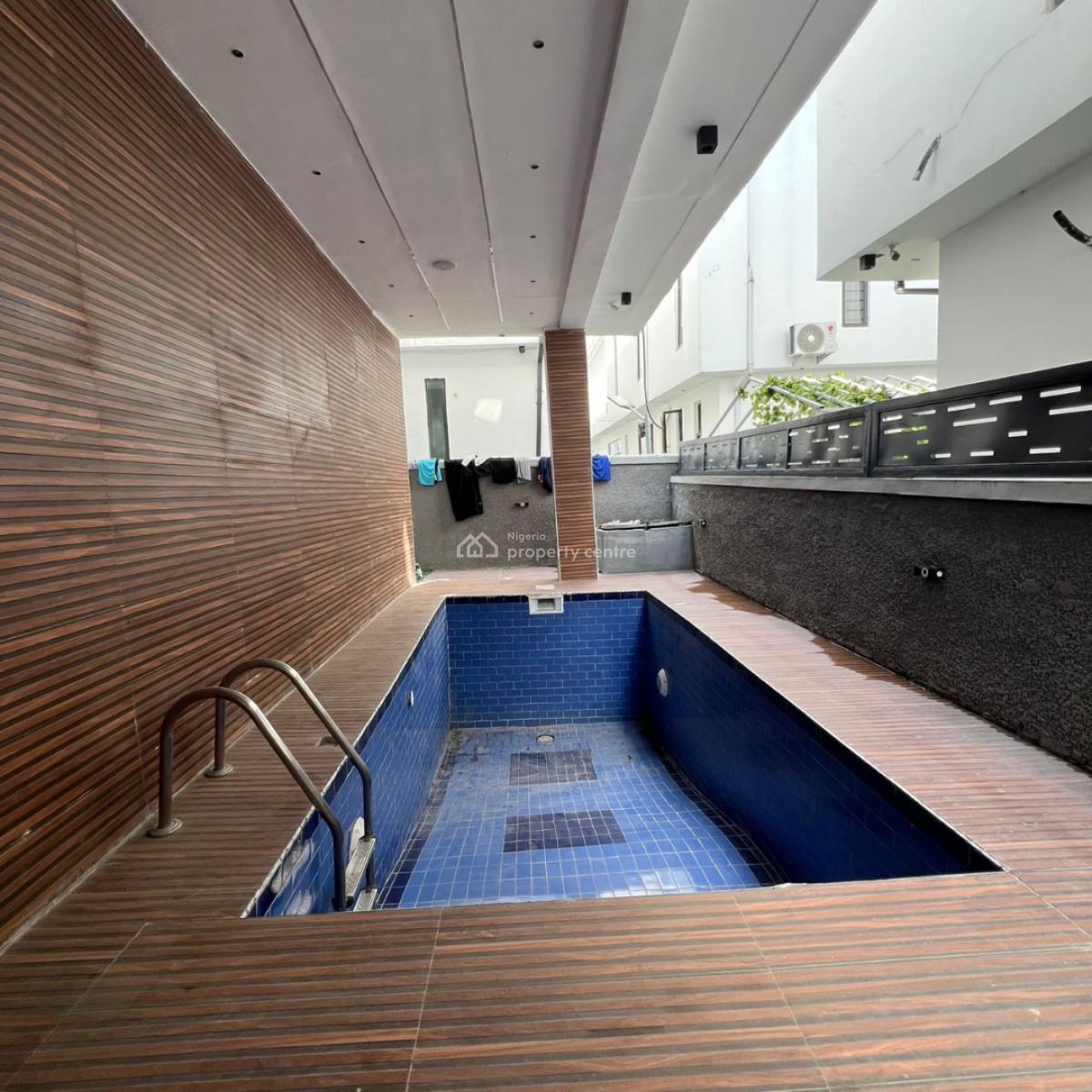 Luxury 5 Bedroom Fully Detached Duplex with Bq and Swimming Pool, Chevron, Lekki Phase 2, Lekki, Lagos, Detached Duplex for Sale