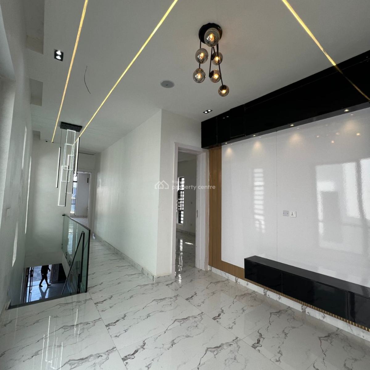 Luxury 5 Bedroom Fully Detached Duplex with Bq and Swimming Pool, Chevron, Lekki Phase 2, Lekki, Lagos, Detached Duplex for Sale