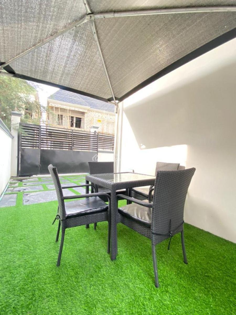 Fully-furnished 4 Bedroom Duplex with Solar/inverter , Bq, Chevy View Estate , Chevron, Lekki, Lagos, Semi-detached Duplex for Rent