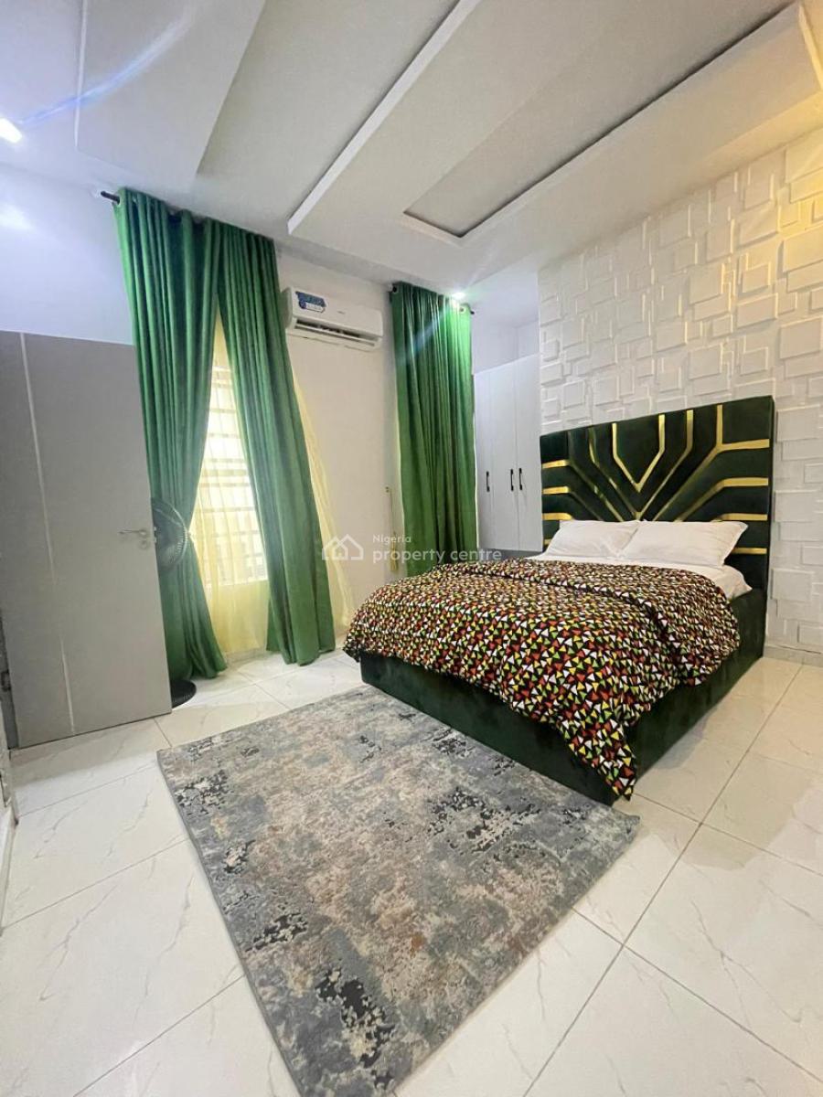 Fully-furnished 4 Bedroom Duplex with Solar/inverter , Bq, Chevy View Estate , Chevron, Lekki, Lagos, Semi-detached Duplex for Rent