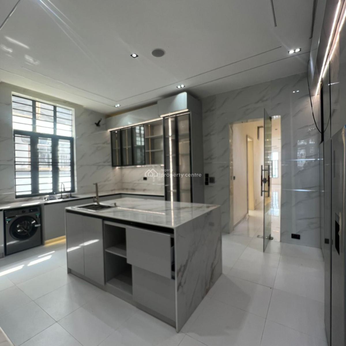 6 Bedroom Fully Detached Duplex with Bq, Gym, Cinema and Swimming Pool, Chevron, Lekki, Lagos, Detached Duplex for Sale