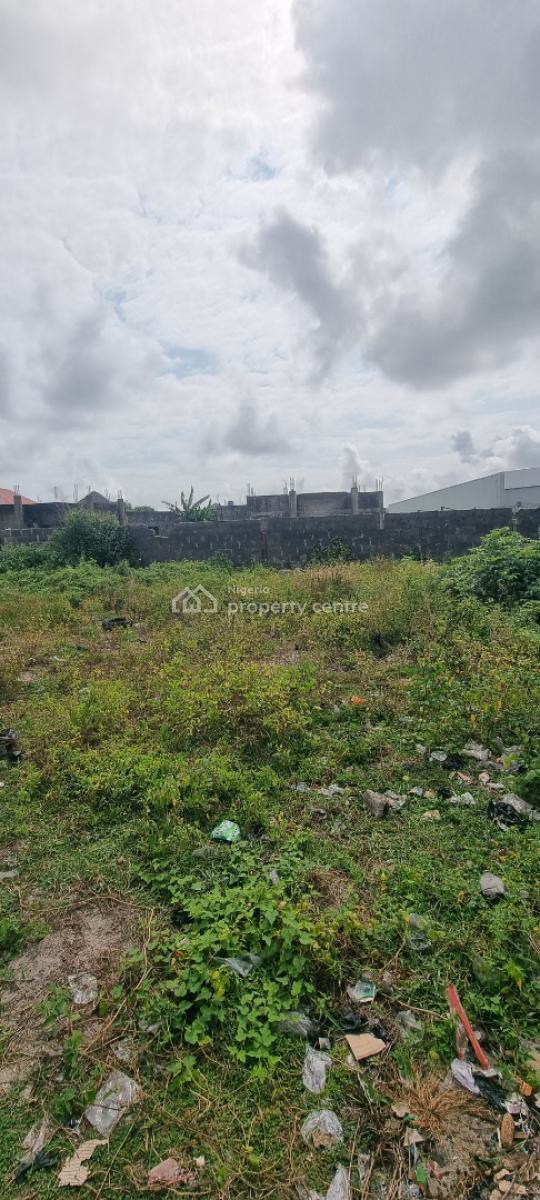 Land Measured at 1070sqm Suitable for Commercial, Off Okunajah Junction Atican Beach Estate Road Ajah Lekki, Lekki, Lagos, Commercial Land for Sale