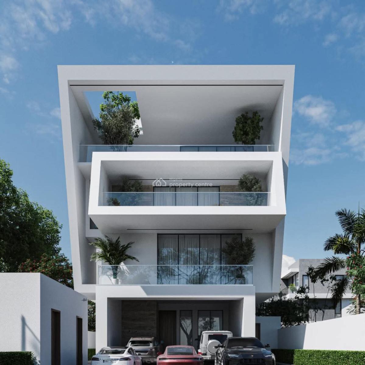 5 Bedroom with Swimming Pool Gym Elevator  ️ Hvac Cooling Offplan, Banana Island, Ikoyi, Lagos, Detached Duplex for Sale