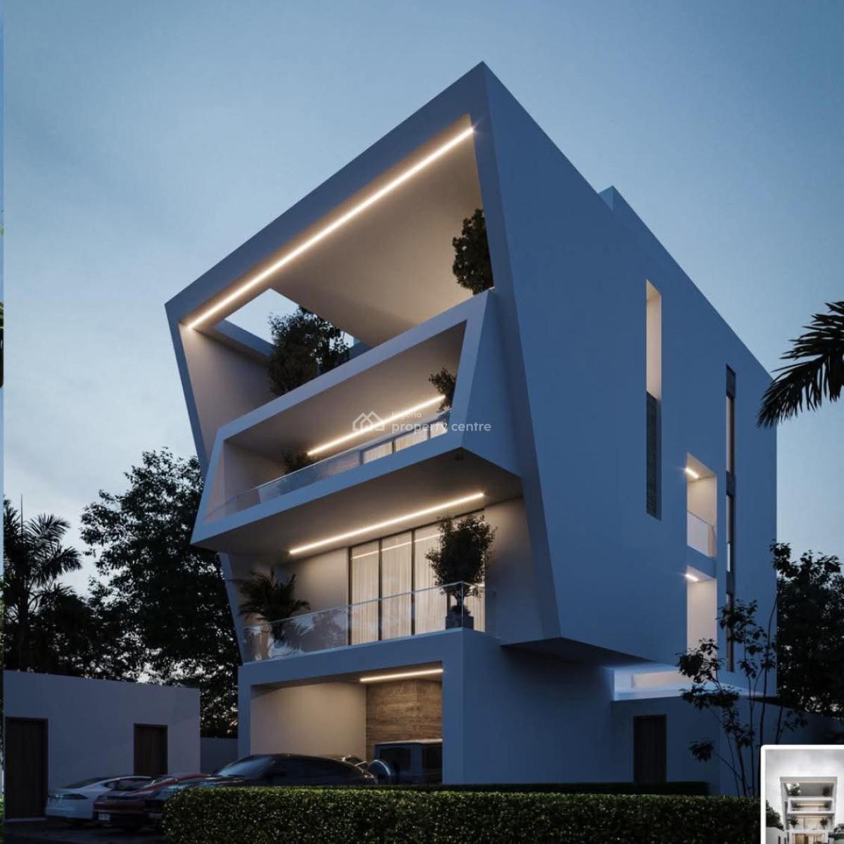 5 Bedroom with Swimming Pool Gym Elevator  ️ Hvac Cooling Offplan, Banana Island, Ikoyi, Lagos, Detached Duplex for Sale