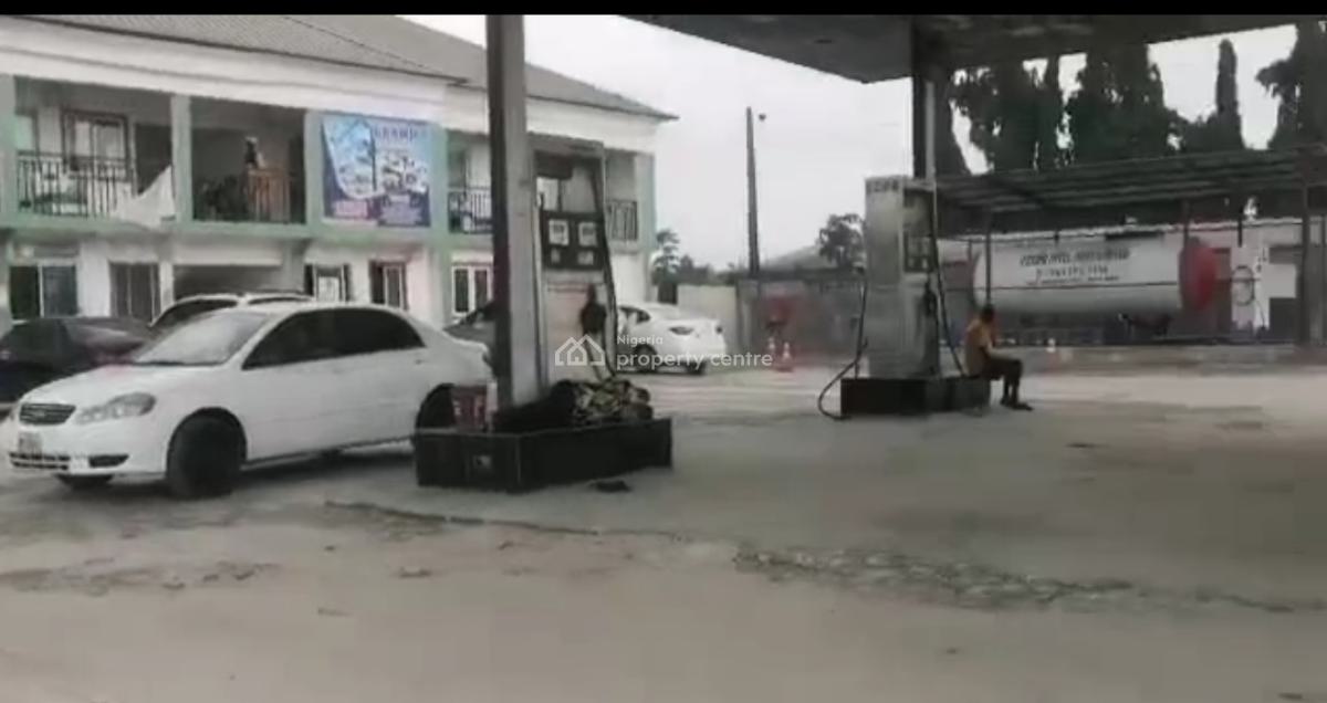 with Gas Plant Two 45,000 Capacity  for Pms with 6 Pumps, Ibeju, Lagos, Filling Station for Sale
