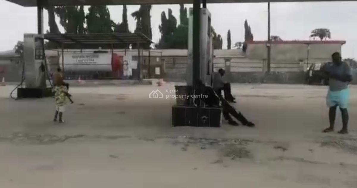 with Gas Plant Two 45,000 Capacity  for Pms with 6 Pumps, Ibeju, Lagos, Filling Station for Sale