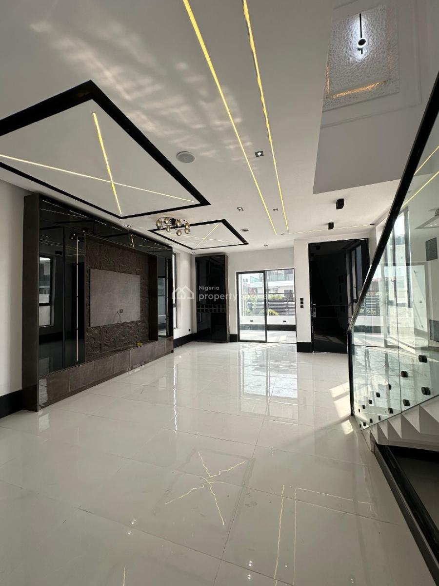 Contemporary 5 Bedroom Fully Detached Duplex with Bq & Pool, Ajah, Lagos, Detached Duplex for Sale