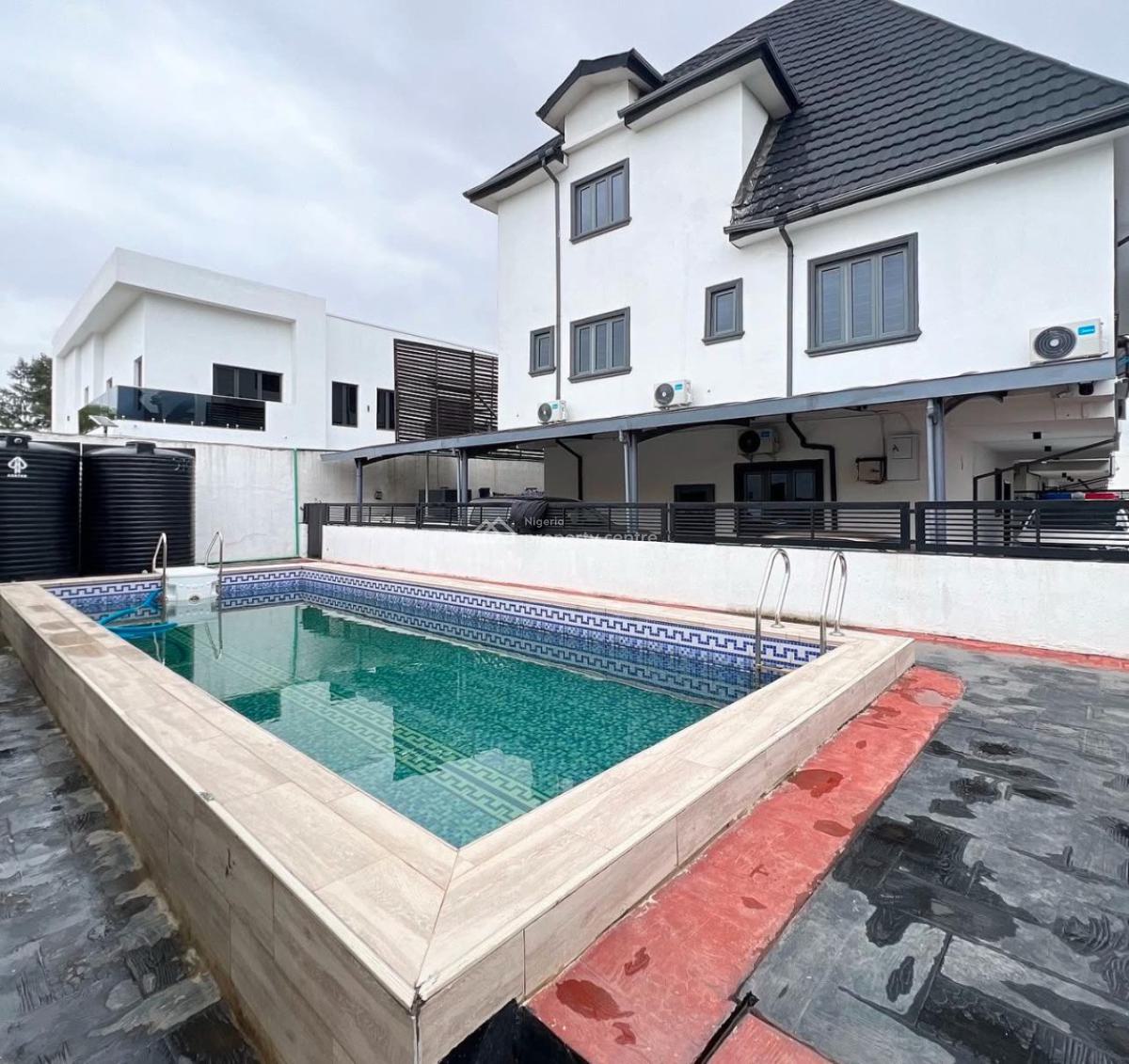 Tastefully Finished Serviced 5 Bedroom Detached House with a Room Bq, Ikoyi, Lagos, Detached Duplex for Rent