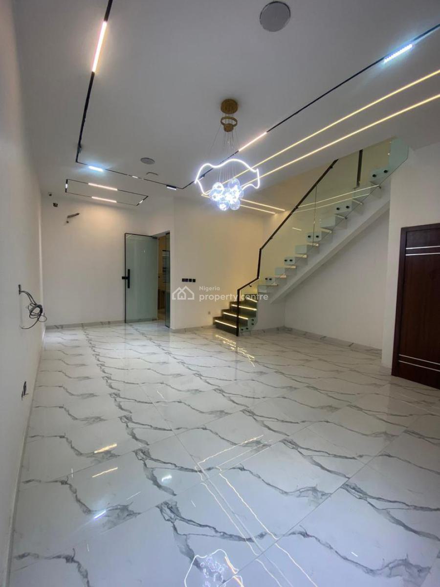 5 Units of 4 Bedroom Terraced Duplex with Bq, Pool in a Secure Estate, Osapa London, Lekki, Lagos, Terraced Duplex for Sale