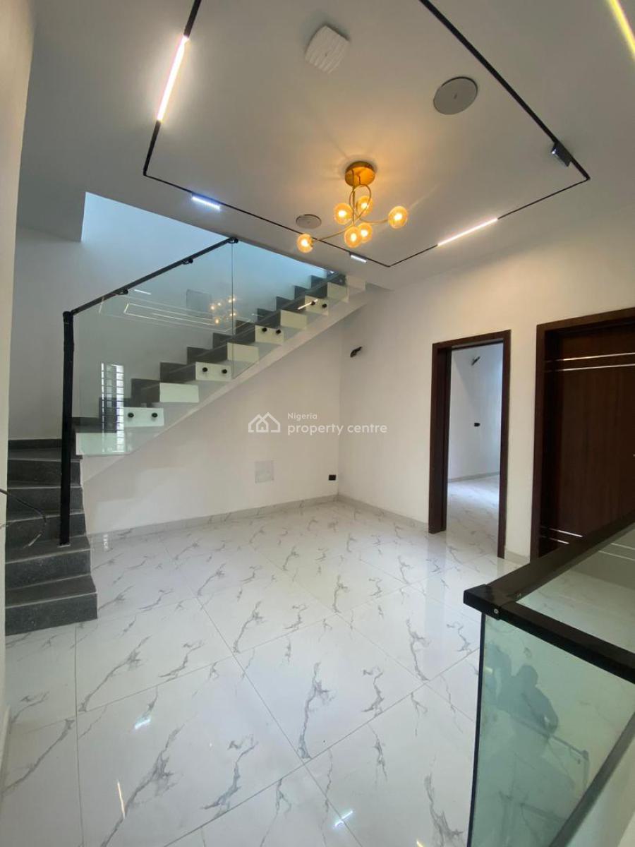 5 Units of 4 Bedroom Terraced Duplex with Bq, Pool in a Secure Estate, Osapa London, Lekki, Lagos, Terraced Duplex for Sale