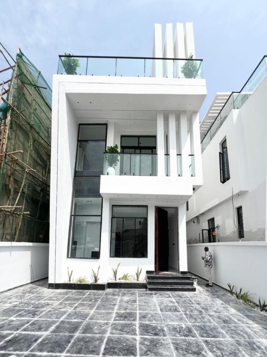 Luxury 5 Bedroom Detached Duplex, Chevron, Lekki, Lagos, Detached Duplex for Sale