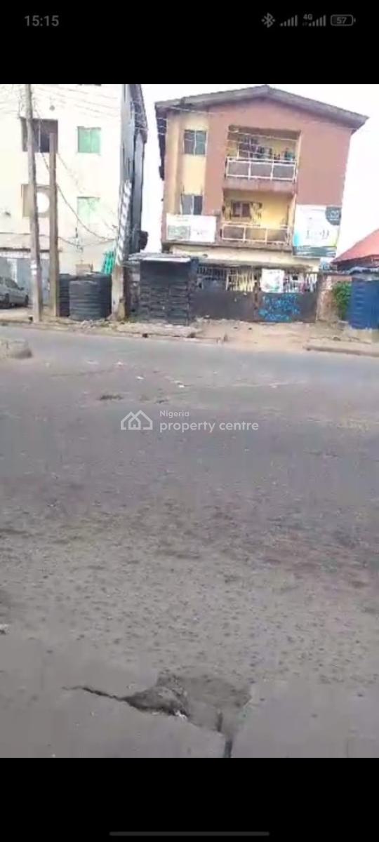 Two Storey Building on a Plot of Land, Ijesha Road, Surulere, Lagos, Detached Duplex for Sale