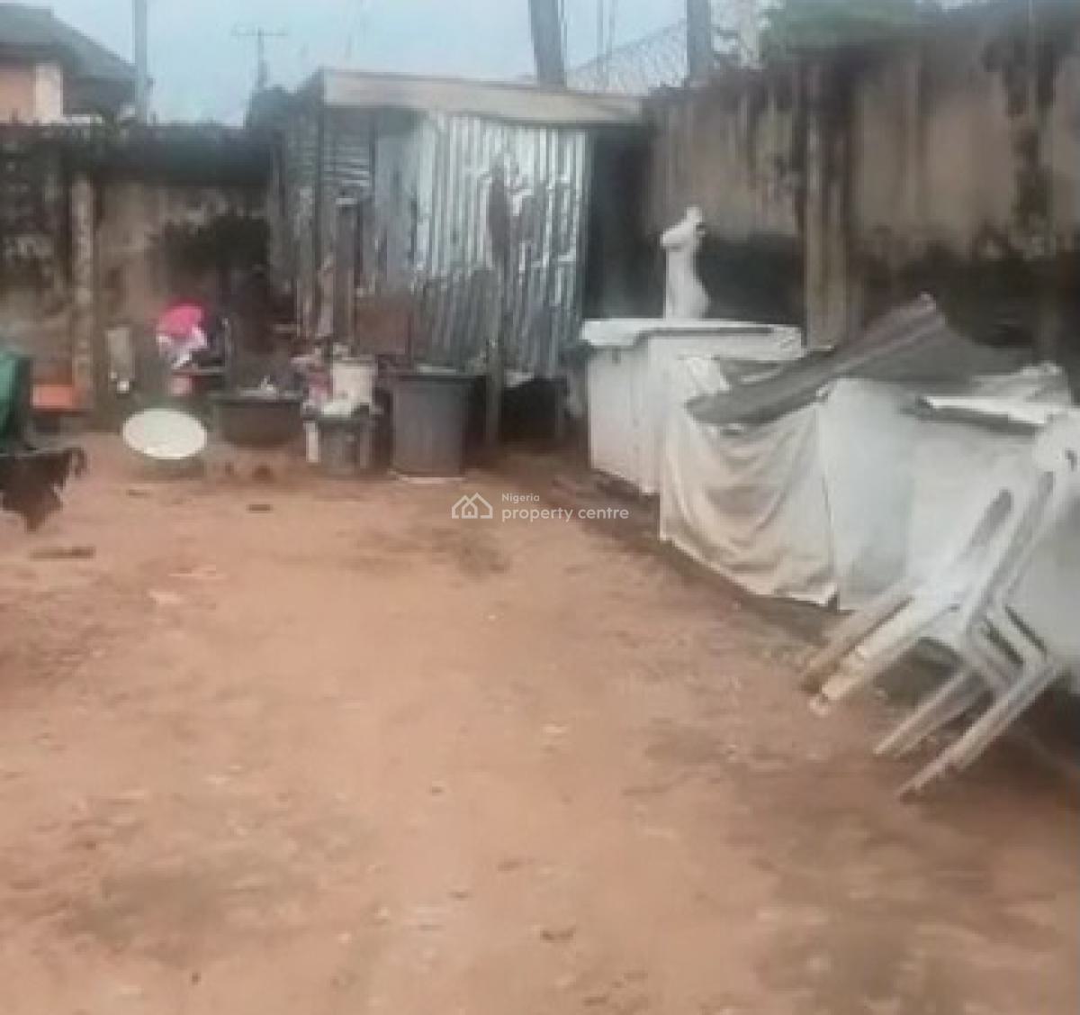 100ft By 100ft Land Fenecd Round Title: Cofo, Along Ihama Road, By Royal Marble Hotel, Off Airport Road, Gra, Benin, Oredo, Edo, Land for Sale