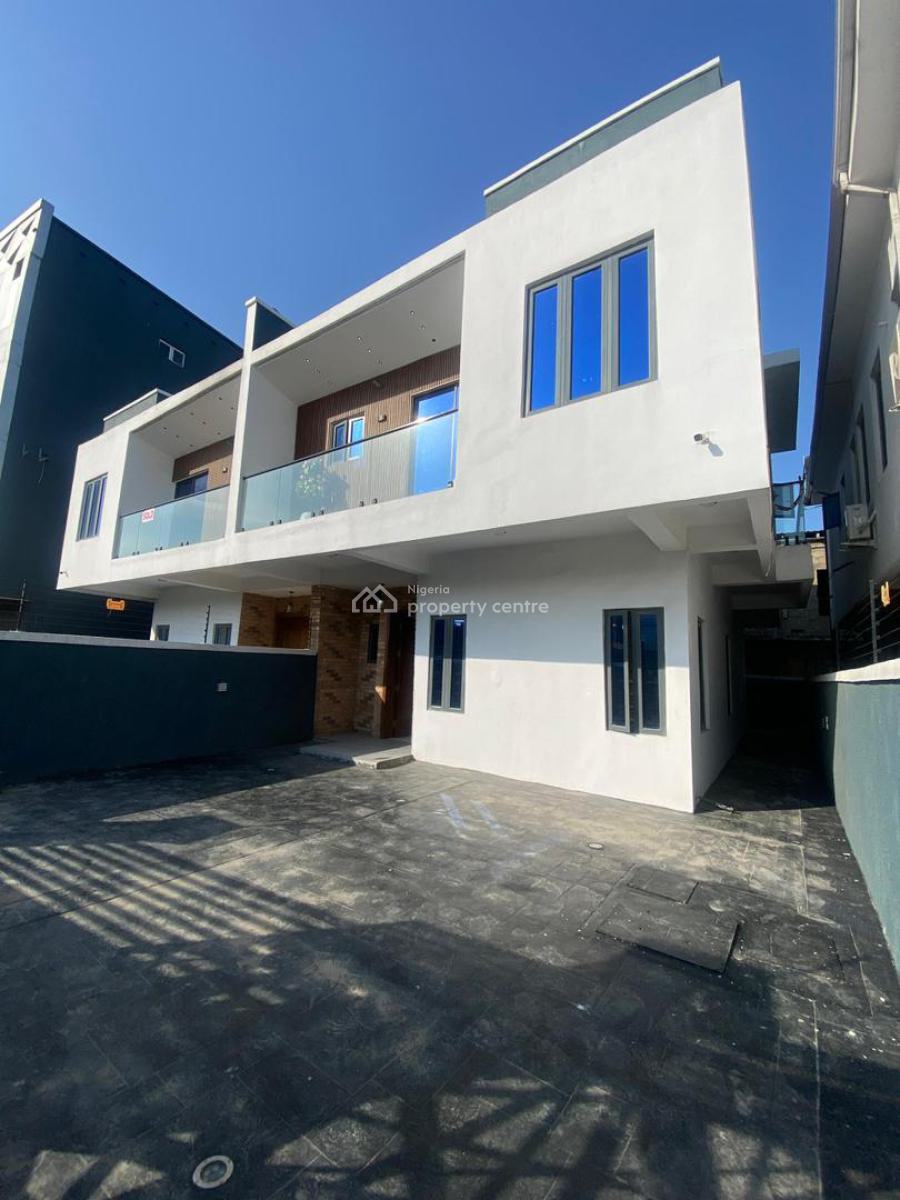 Lovely 4 Bedroom Semi-detached Duplexes with Bq in a Secure Estate, Ajah, Lekki, Lagos, Semi-detached Duplex for Sale