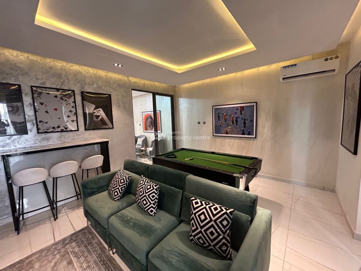 Luxury 5 Bed Duplex with Ps5, Pool, Snooker & Private Cinema, Massage Room (masseuse on Request), Lekki Phase 1, Lekki, Lagos, House Short Let