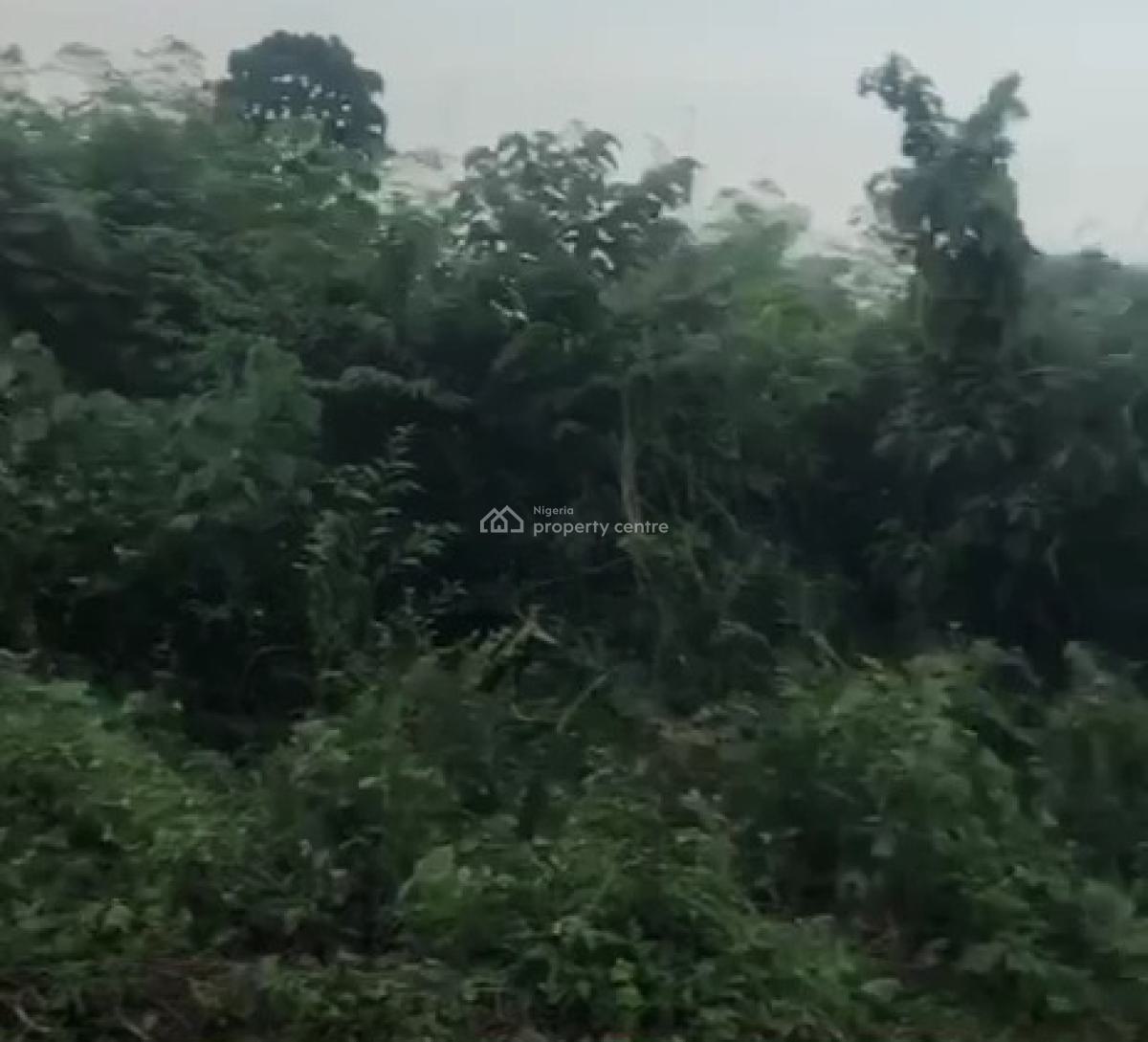 100ft By 300ft Corner Piece Land, Okhoromi Community, Off Airport Road, Benin, Oredo, Edo, Land for Sale