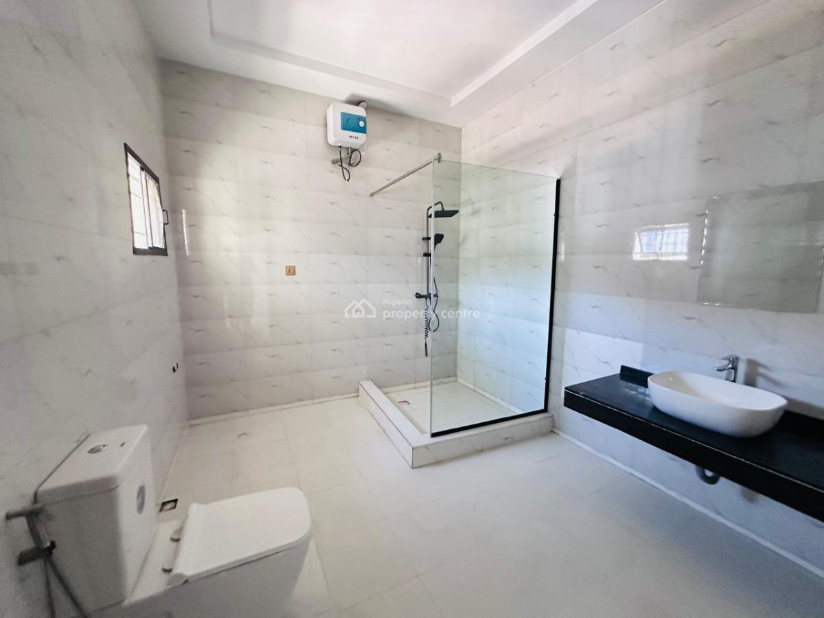 a Well-built Spacious 4-bedroom Semi-detached Duplex + Bq, Lifecamp District ( Video of The House Is Attached), Life Camp, Abuja, Semi-detached Duplex for Rent